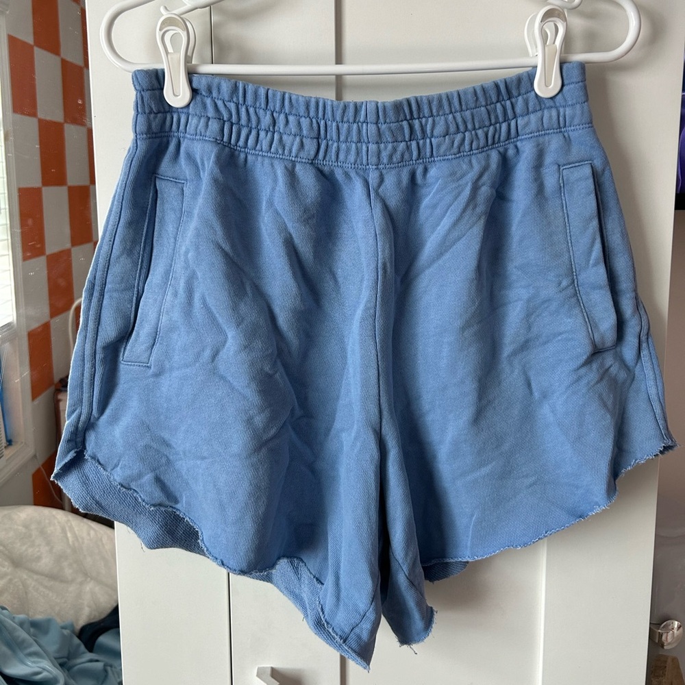 Aerie Blue Sweat Shorts